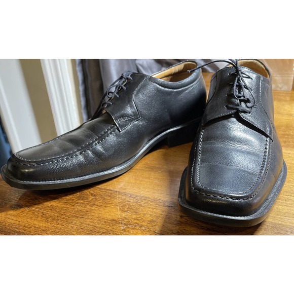 Dario Dodoni Black Leather Oxfords Men Size 42 Italy - Formal Dress Shoes main image 9